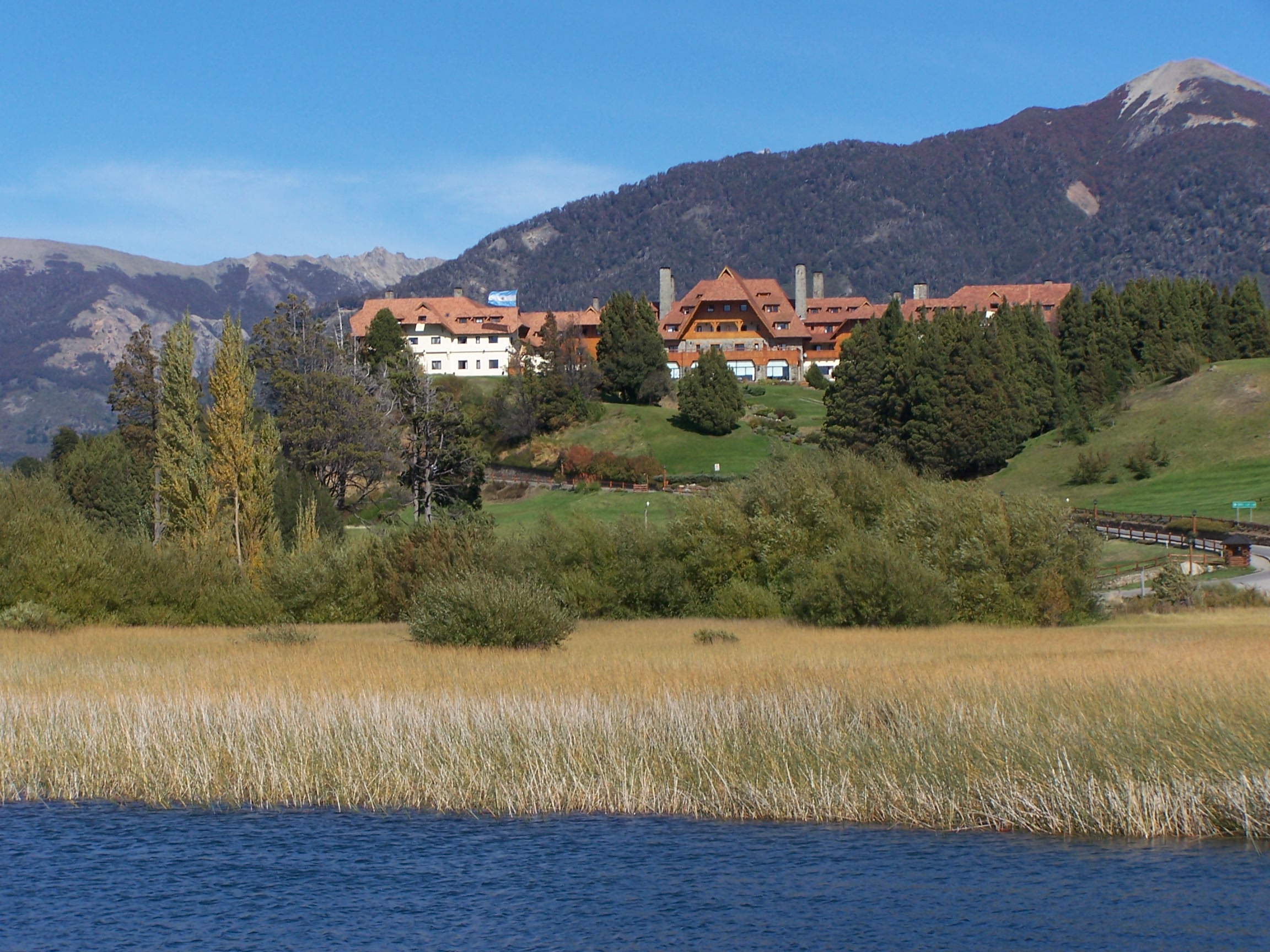 Famous Llao Llao hotel, Bariloche, Argentina's Lake District