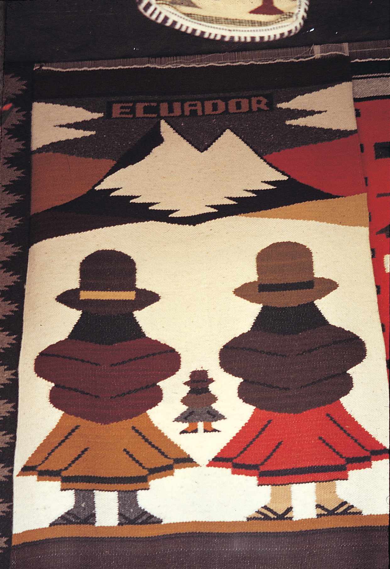Ecuador textiles from Otavalo market