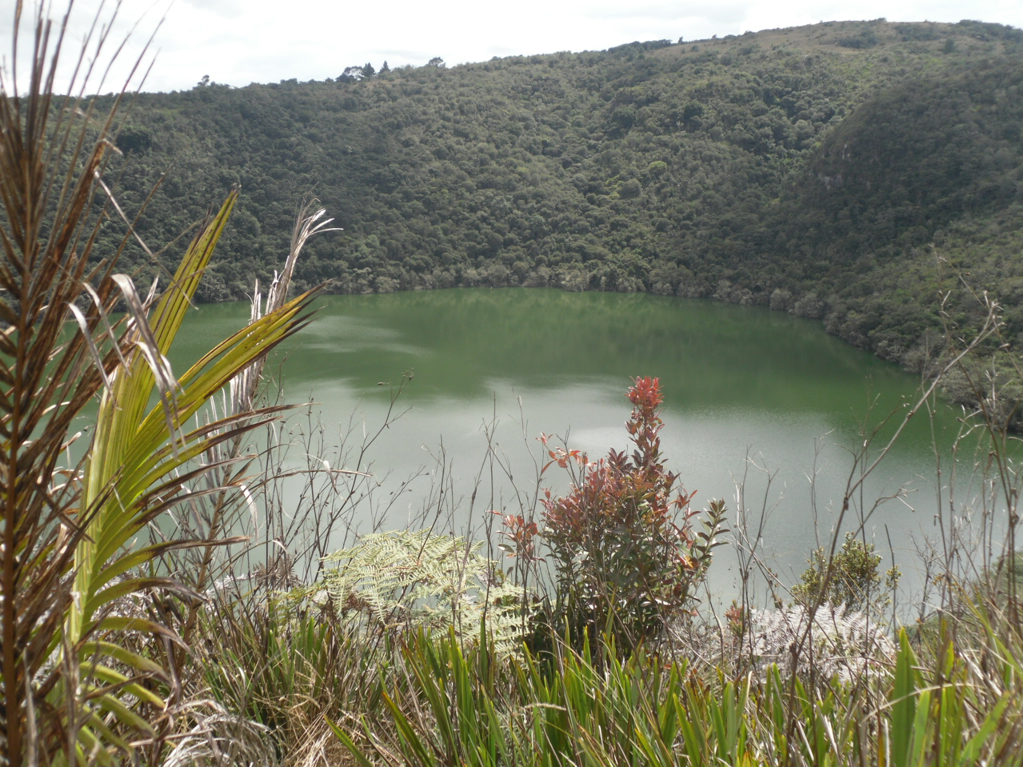 Guatavita Lake Sacred Muisica site near Bogota Colombia