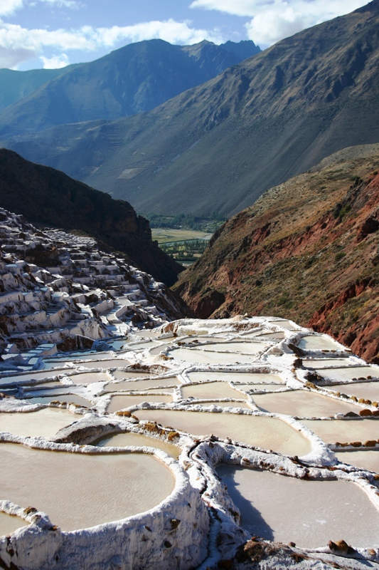 Maras Salt Plains above Peru's Sacred Valley