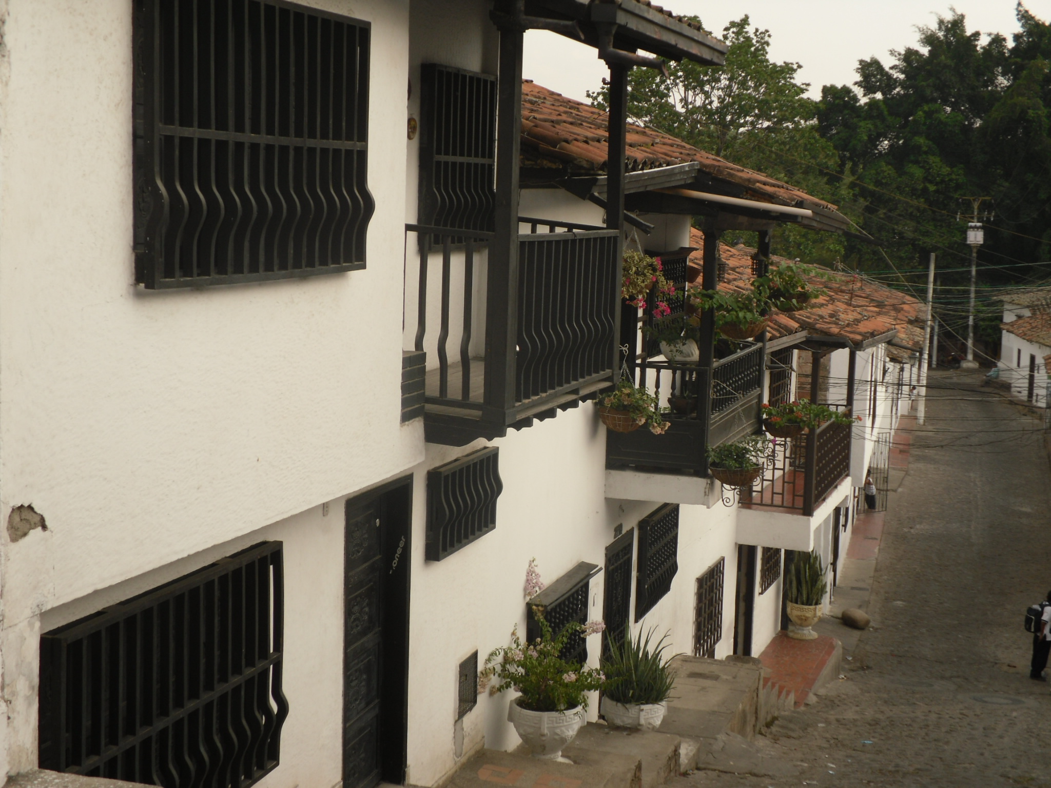Street scenes of Barichara Colombia