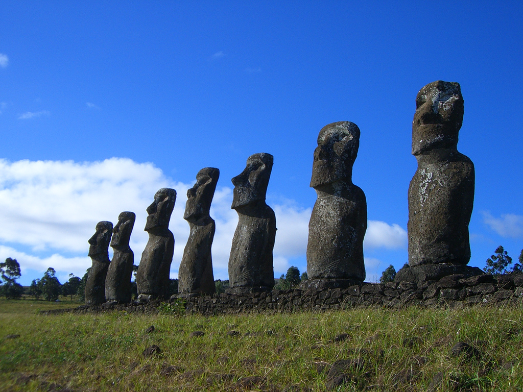 Chile Easter Island Moais