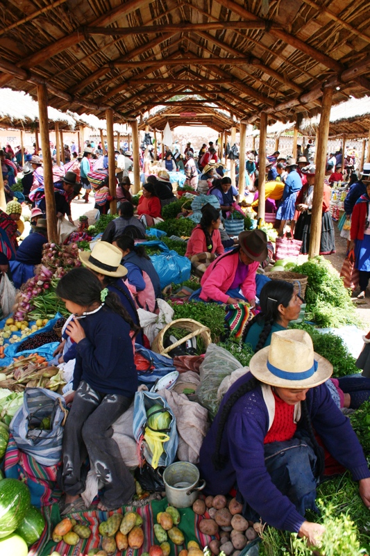 Chincheros Market Peru