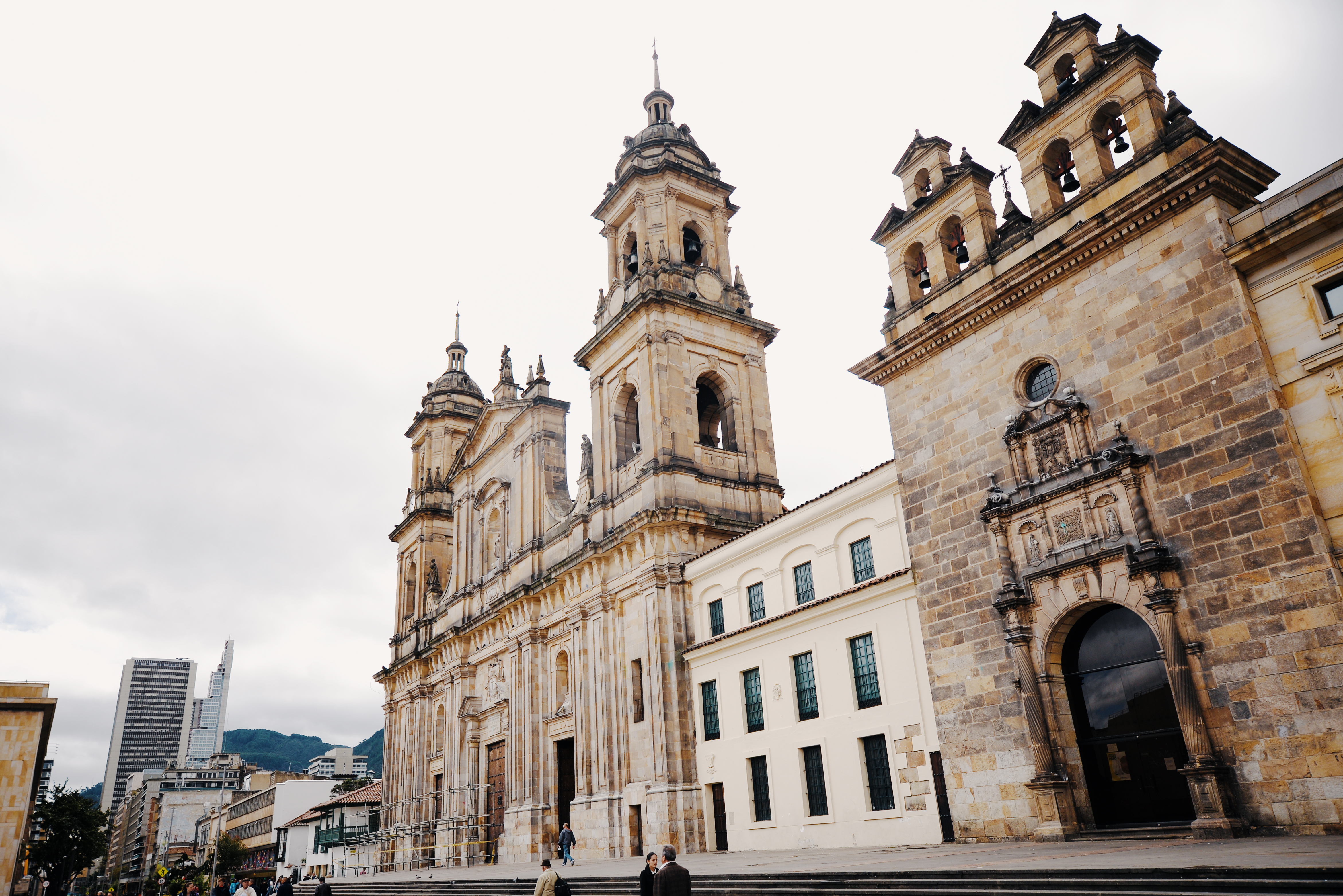 Bogota old city center