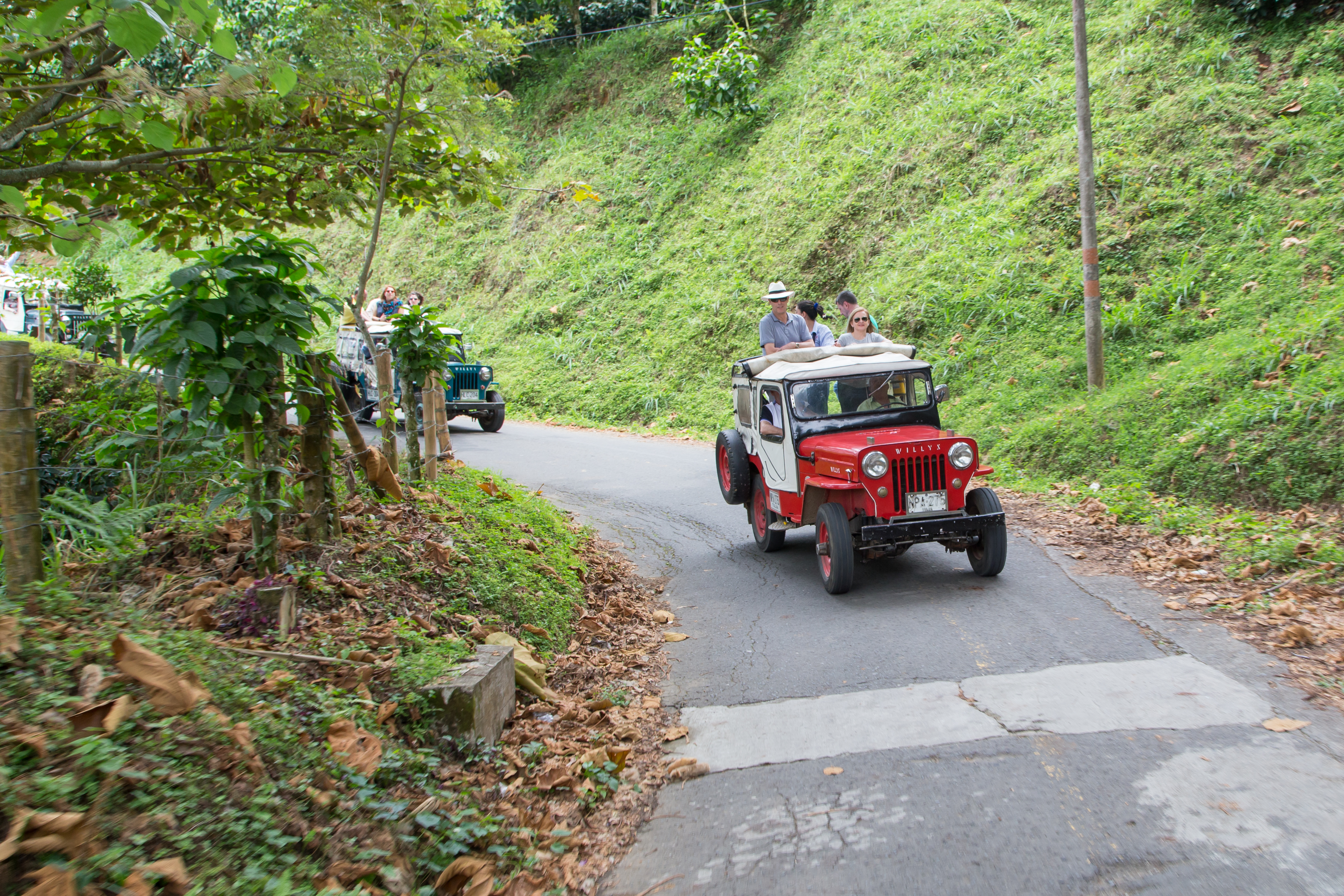 Jeep Willys ride to Cocora Valley