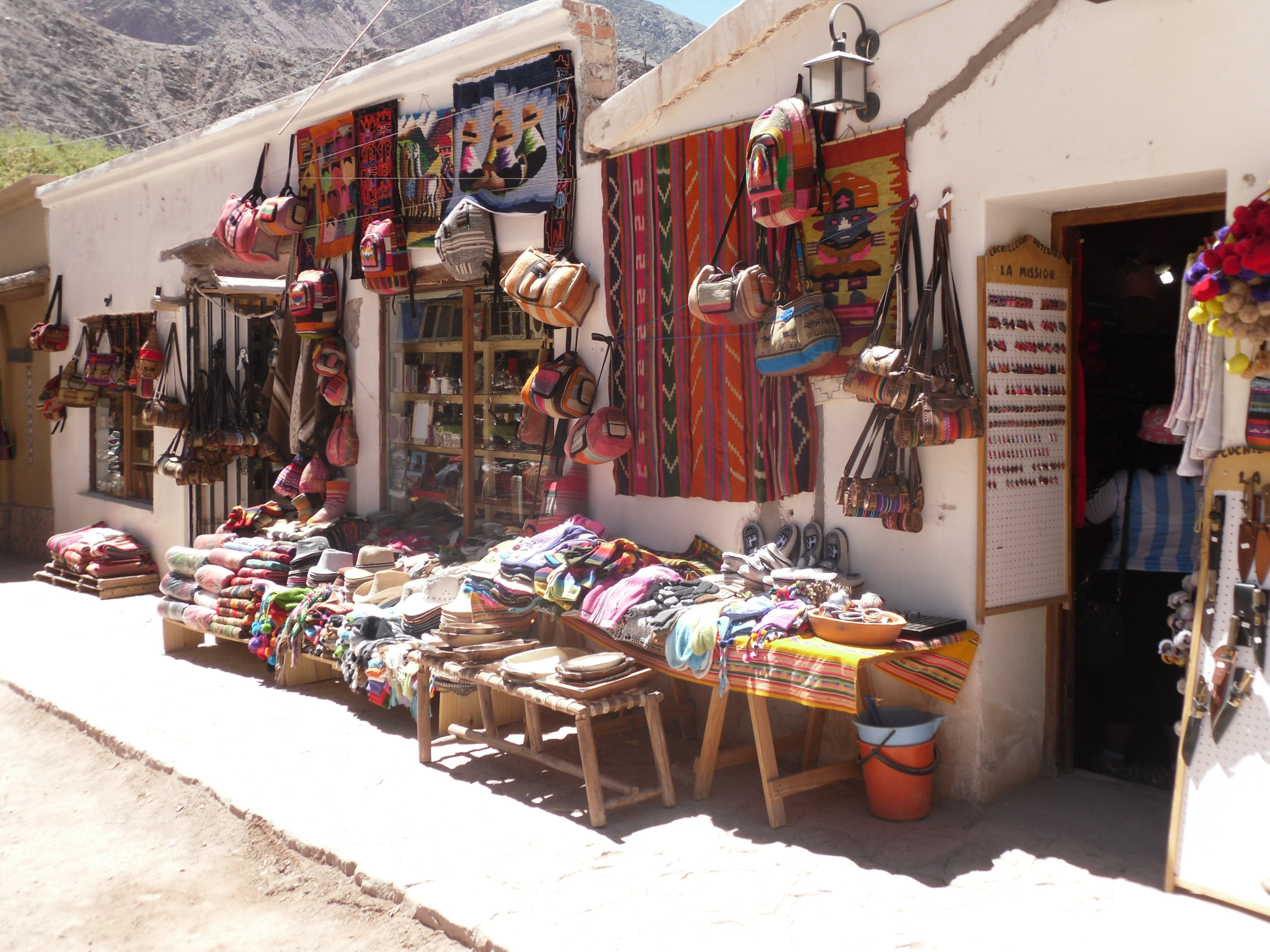 Northern Argentina villages and handicrafts